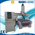 wood cnc router 4 axis with rotary 180 degree